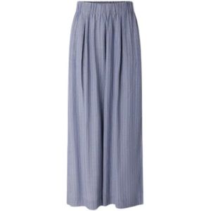 Sessun, Dames, Broeken, Blauw, Maat: 2XS Katoen,