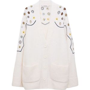 Dorothee Schumacher, Dames, Truien, Wit, Maat: S Wol,