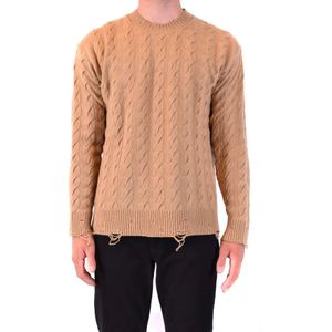 Laneus, Heren, Truien, Bruin, Maat: L Wol,