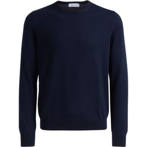 Gran Sasso, Heren, Truien, Blauw, Maat: M Wol,