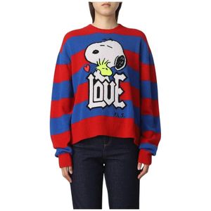 Philosophy di Lorenzo Serafini, Dames, Truien, Blauw, Maat: 2XS Wol,