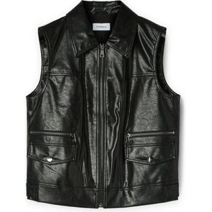 Motivi, Dames, Jassen, Zwart, Maat: 2XS Viscose,