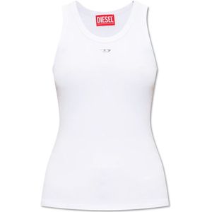 Diesel, Dames, Tops, Wit, Maat: S