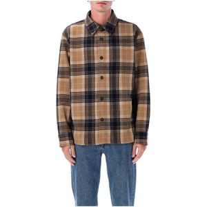 A.p.c., Heren, Jassen, Veelkleurig, Maat: S Wol,