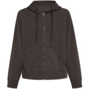 Zadig & Voltaire, Heren, Sweatshirts & Hoodies, Bruin, Maat: M Katoen,