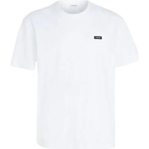 Calvin Klein, Heren, Tops, Wit, Maat: XL Katoen,