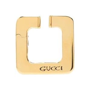 Gucci Logo Oor Manchet , Yellow , Dames , Maat: ONE Size