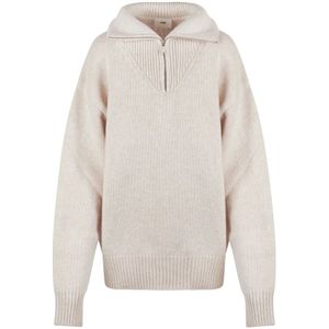 Autry, Dames, Truien, Beige, Maat: XS Katoen,