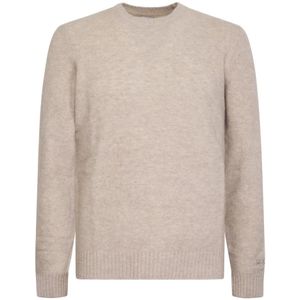 MC2 Saint Barth, Heren, Truien, Beige, Maat: M Polyamide,