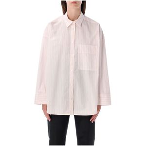 By Malene Birger, Dames, Blouses & Shirts, Roze, Maat: S