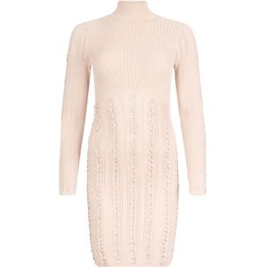 Liu Jo, Dames, Jurken, Roze, Maat: M Viscose,