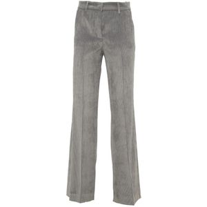 Manila Grace, Dames, Broeken, Grijs, Maat: 2XS Corduroy,