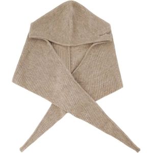 Ganni, Dames, Accessoires, Beige, Maat: ONE Size Wol,