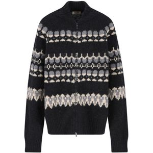 Barena Venezia, Dames, Truien, Zwart, Maat: M Wol,