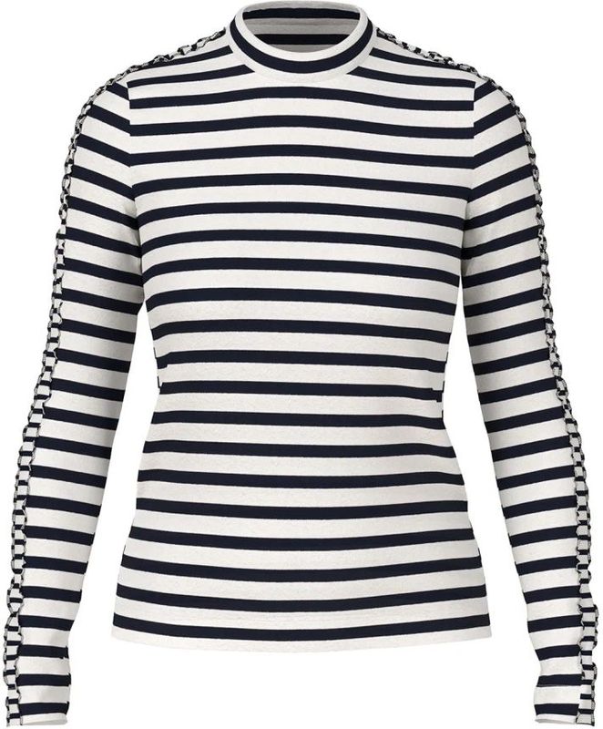 Marc Cain - Longsleeve - Wit - Katoen