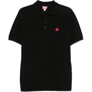 Kenzo, Heren, Tops, Zwart, Maat: M Katoen,