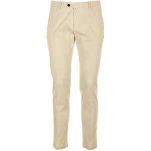 Briglia, Heren, Broeken, Beige, Maat: S