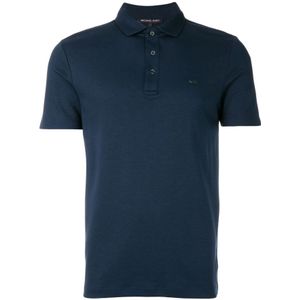 Michael Kors, Heren, Tops, Blauw, Maat: M Katoen,