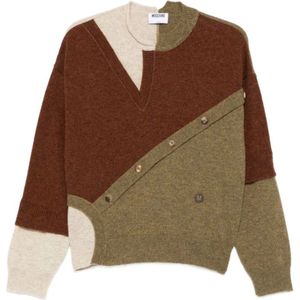 Moschino, Dames, Truien, Veelkleurig, Maat: 2XS