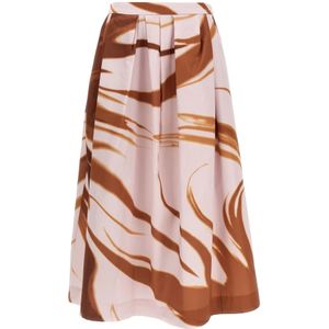 Dries Van Noten, Dames, Rokken, Veelkleurig, Maat: S Katoen,