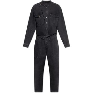 Isabel Marant - Chelby - Denim Jumpsuit - Zwart