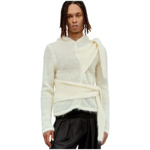 Aaron Esh, Heren, Truien, Beige, Maat: L Mohair,