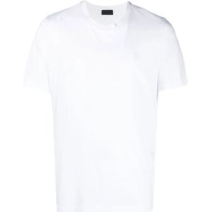 Moncler, Heren, Tops, Wit, Maat: XL Katoen,