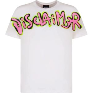 Disclaimer, Heren, Tops, Wit, Maat: S Jersey,