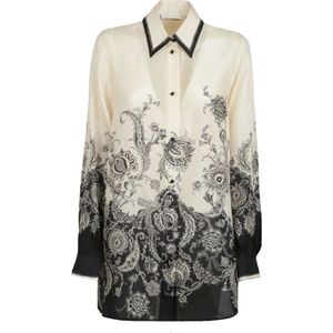 Zimmermann, Dames, Blouses & Shirts, Veelkleurig, Maat: L Zijde,