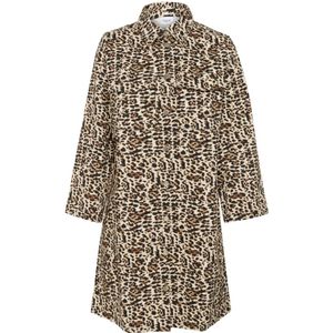 Saint Tropez, Dames, Jurken, Veelkleurig, Maat: M Denim,