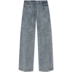 IRO - Volcy - Jeans - Blauw - Dames - 100% Katoen