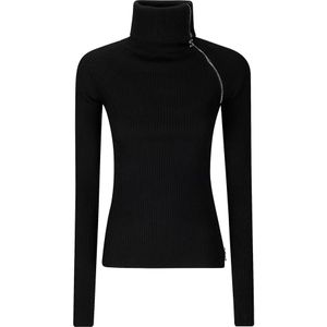 Sportmax, Dames, Truien, Zwart, Maat: S