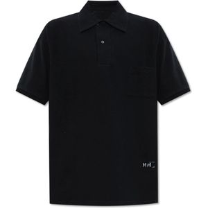 Maison Margiela, Heren, Tops, Zwart, Maat: XL Katoen,