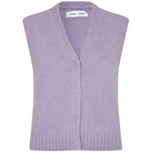 Samsøe Samsøe, Dames, Truien, Paars, Maat: XS