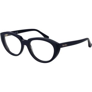Max Mara - Acetaat Brillen - Blauw - Dames - Cat-eye Silhouet