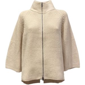FFC Fashion, Dames, Truien, Beige, Maat: M Wol,