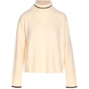 Pinko, Dames, Truien, Beige, Maat: M Wol,