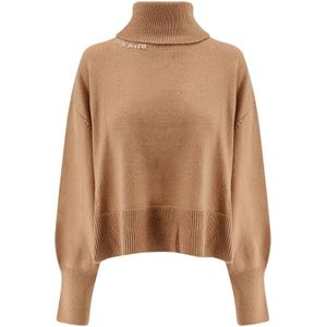 Axel Arigato, Dames, Truien, Bruin, Maat: XS Wol,