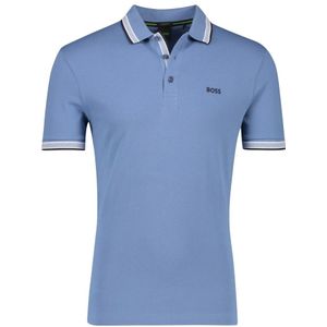 Hugo Boss poloshirt korte mouw blauw