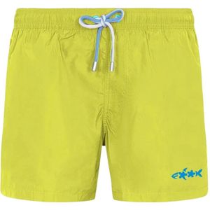 F**k, Heren, Badkleding, Geel, Maat: M Poliester,