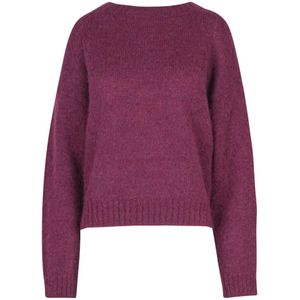 Niu, Dames, Truien, Rood, Maat: S Polyamide,