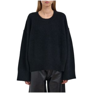 Isabel Benenato, Dames, Truien, Zwart, Maat: XS