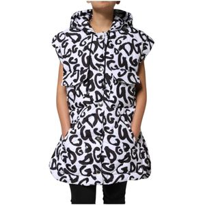 Dolce & Gabbana, Dames, Jassen, Wit, Maat: S Poliester,