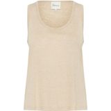 My Essential Wardrobe - Top - Beige gemêleerd - Mouwloos