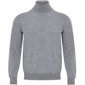 Gran Sasso, Heren, Truien, Grijs, Maat: L Zijde,