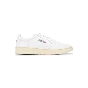 Autry test product Medalist Lage Sneakers , White , Heren , Maat: 43 EU