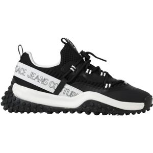 Versace Jeans Couturevoor mannen. 78YA3SN2-ZSC69 Sportschoenen Scarpa zwart (42), Plat, Veters, Casual