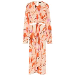 Max Mara, Dames, Jurken, Roze, Maat: S Zijde,