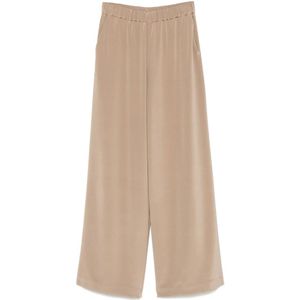 Max Mara, Dames, Broeken, Bruin, Maat: 2XS