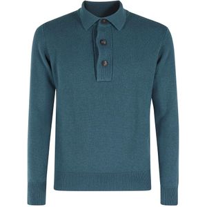 Filippo De Laurentiis, Heren, Truien, Groen, Maat: XL Kasjmier,